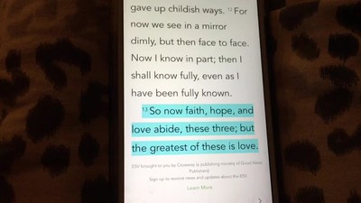 Memory verse song - 1 Cor 13:13