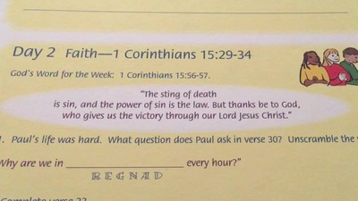 Scripture Songs - 1 Cor. 15:56-57