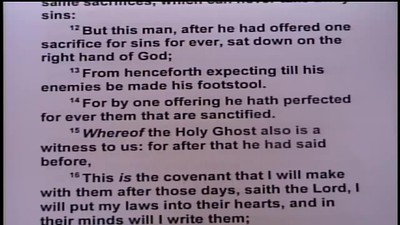 Christ’s Prepared Body  –  Hebrews 10:1-20     –  Pastor D. A. Waite  –  BFTBC