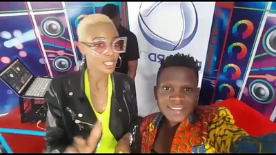 Tallest female artist in Uganda