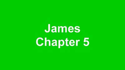 James Chapter 5