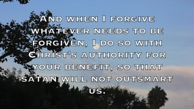 Is Forgiveness a Good Idea? Are You Being Outsmarted?