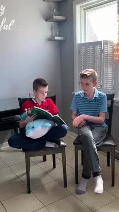 Palm Sunday with Tyler and Joey