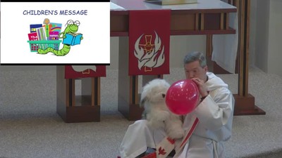 2020 May 31 Childrens Message: Bob the Shepherd Dog  Learns about Pentecost