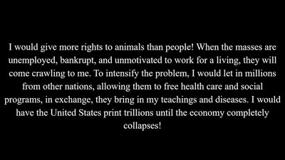 If I Were the Devil (for the 21st century)