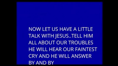 CB Kelton Sings and Plays Just A Little Talk With Jesus