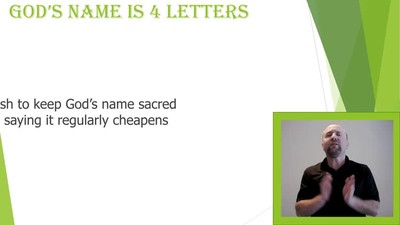 What is God's Name? - In 3 Minutes [It's not "God" or "Lord" Though He Is Both]