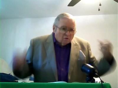 Rev Fred Proctor  at  Brighter Day Baptist Church