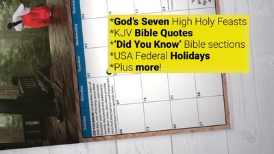 12 MONTH BIBLICAL CALENDAR 2022 (Japanese Scenery Edition – Volume 1)