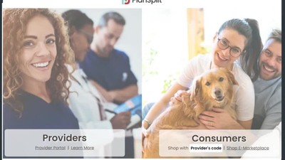 How does PlanSplit help cash-based health and wellness packages providers increase patient compliance and monthly recurring revenue (MRR)?