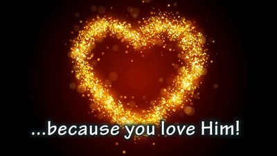 Out of love we...