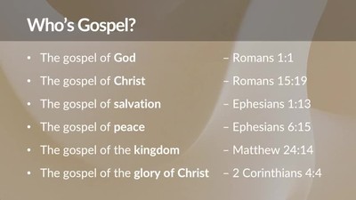 Marks of the Plain Gospel (2 of 3) – Curtis Hartshorn