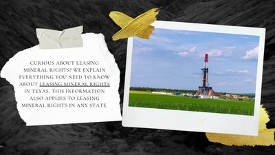 How to Lease Mineral Rights