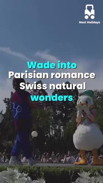 Captivated by the charm of Paris and Switzerland’s breathtaking landscapes.