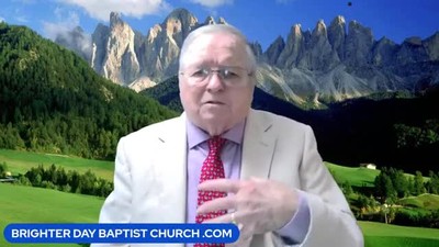 Rev Fred Proctor  at  Brighter Day Baptist Church