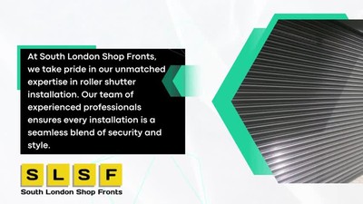 Professional Roller Shutter Installation by South London Shop Fronts