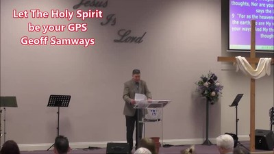 Let The Holy Spirit be your GPS