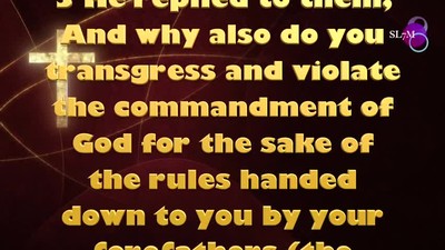 SURPRISED BY TRADITIONS OF MEN VERSUS HOLY TRADITIONS OF THE ANCIENT FATHERS