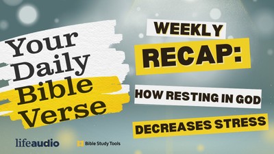 Learning to Wait on God; How Resting in God Decreases Stress