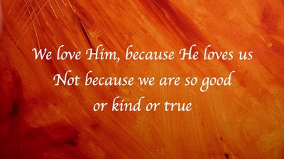 Because He Loves Us - OFFICIAL Lyric Video - Heart of the City Band