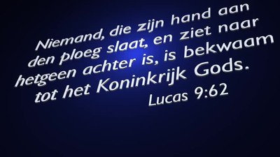 Lucas 9:62 Bijbeltext