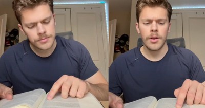 Me After Reading the Bible and Realizing Jesus was Mentioned Throughout the Bible