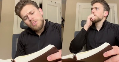 You're Reading the Bible and You Recognize Lyrics of a Christian Song You've Heard Before