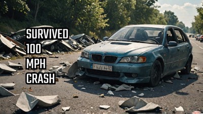 How Did I Survive a 100 MPH Crash?