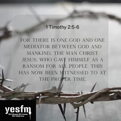 1Timothy 2:5-6 