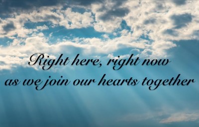 Right Here, Right Now - OFFICIAL Lyric Video - Heart of the City Band
