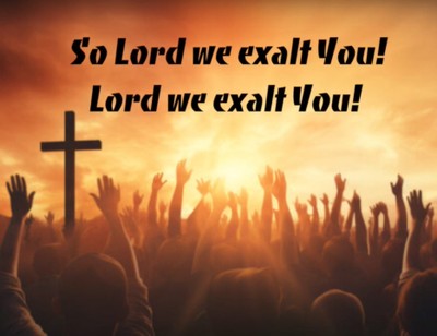 Lord We Exalt You - OFFICIAL Lyric Video - Heart of the City Band