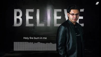 Build Me Jesus – Lenver Antony D Silva | Christian Rock Song | Believe Album 2025 [Official Lyrics Video]