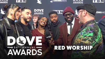 Red Worship | 2025 GMA Dove Awards (red carpet)