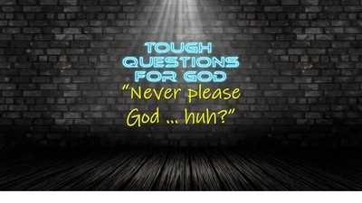  It’s impossible to please God!