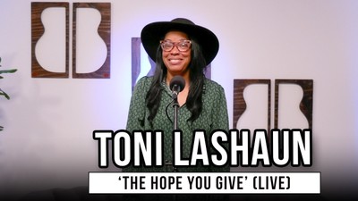 Toni LaShaun | 'The Hope You Give' (Live at Godtube)