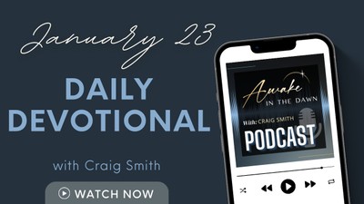 January 23rd: SET APART TO BE LIKE JESUS Daily Devotional