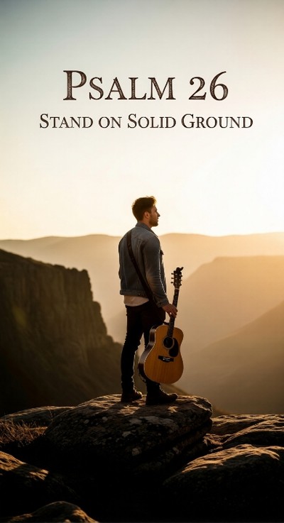 Book of Psalms Back to Songs: Psalm 26 - Stand on Solid Ground