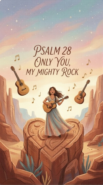 Book of Psalms Back to Songs: Psalm 28 - Only You, My Mighty Rock