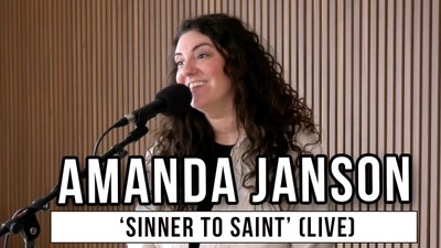 Amanda Janson Delivers Raw Live Performance of 'Sinner to Saint'