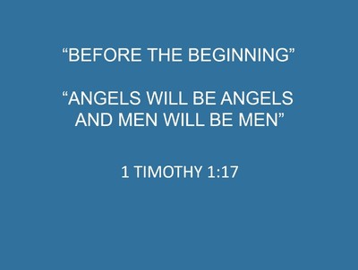 Before the Beginning