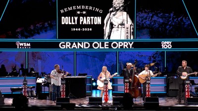 Rhonda Vincent Honors Dolly Parton With Emotional ‘Coat of Many Colors’ Opry Tribute