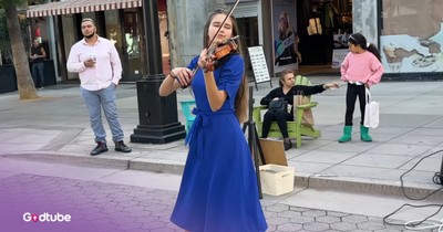 Teen Violinist Dazzles With Performance Of 'Blank Space' By Taylor Swift