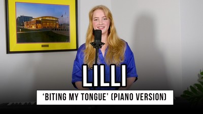 Australian Christian Singer LILLI Performs 'Biting My Tongue' | Piano Version