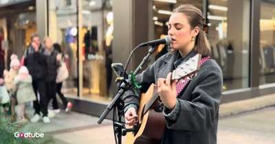 Busker’s Chilling ‘Have Yourself A Merry Little Christmas’