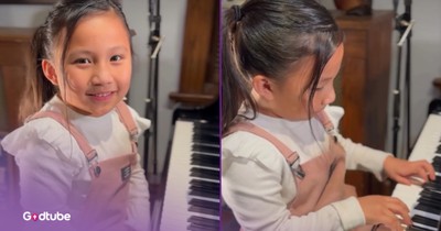 7-Year-Old Teaches Herself 'I Want You Back' By Jackson 5 On Piano
