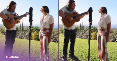 Lukas Nelson And Lily Meola Mesmerize With Acoustic Rendition Of 'I'll Be There For You'
