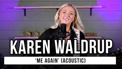Karen Waldrup Performs ‘Me Again’ Acoustic | GodTube Music Exclusive