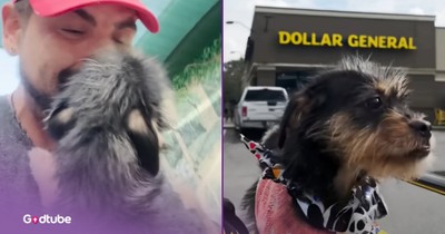 Heartwarming Tale Of Man Who Adopts Dog Found In A Dollar General