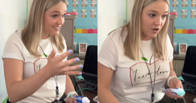 Elementary Teacher Talks About the Power of Words and Kindness By Using Toothpaste