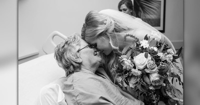 Bride Has A Special Surprise When Granny Got Sick On Her Wedding Day